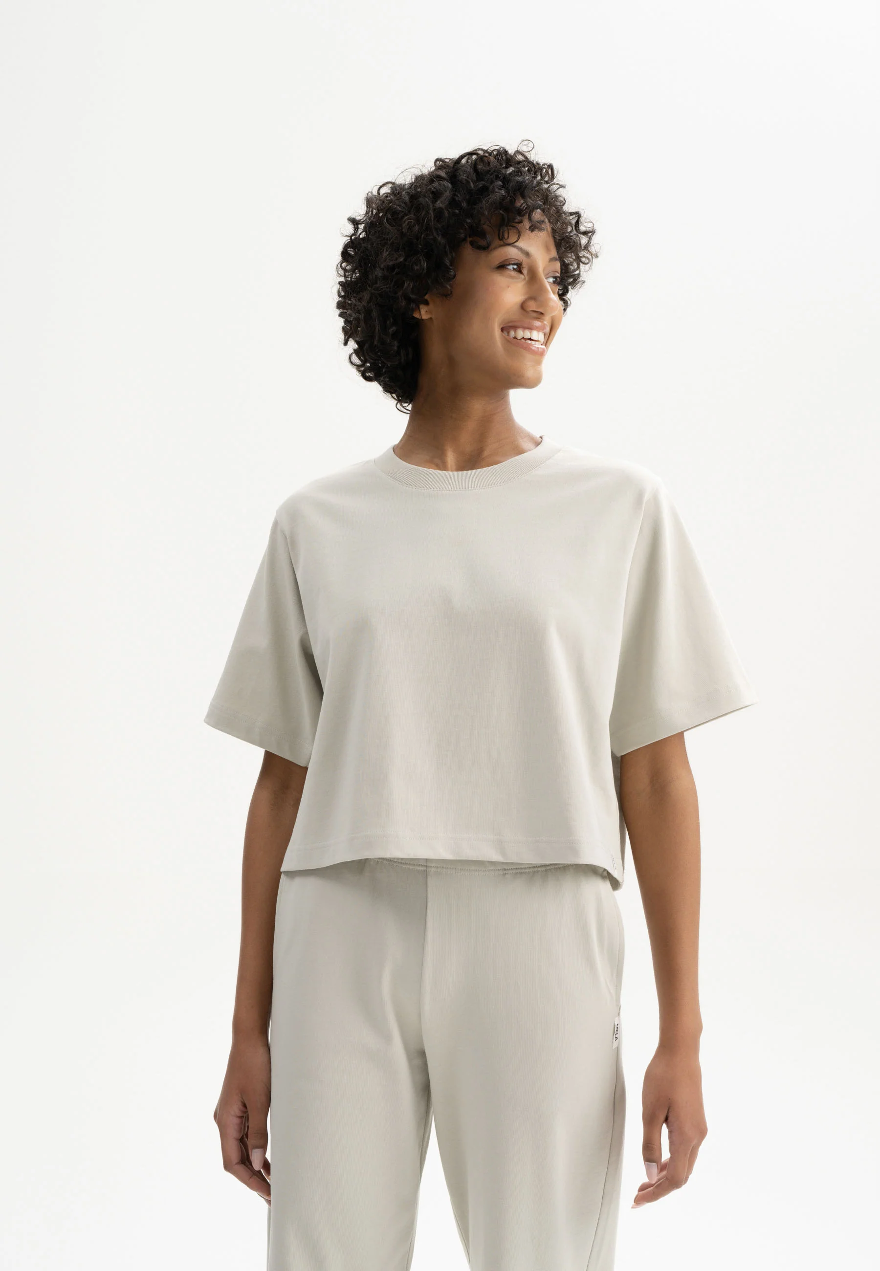 Cropped T-Shirt schwer Style JOSHNA - Image 13