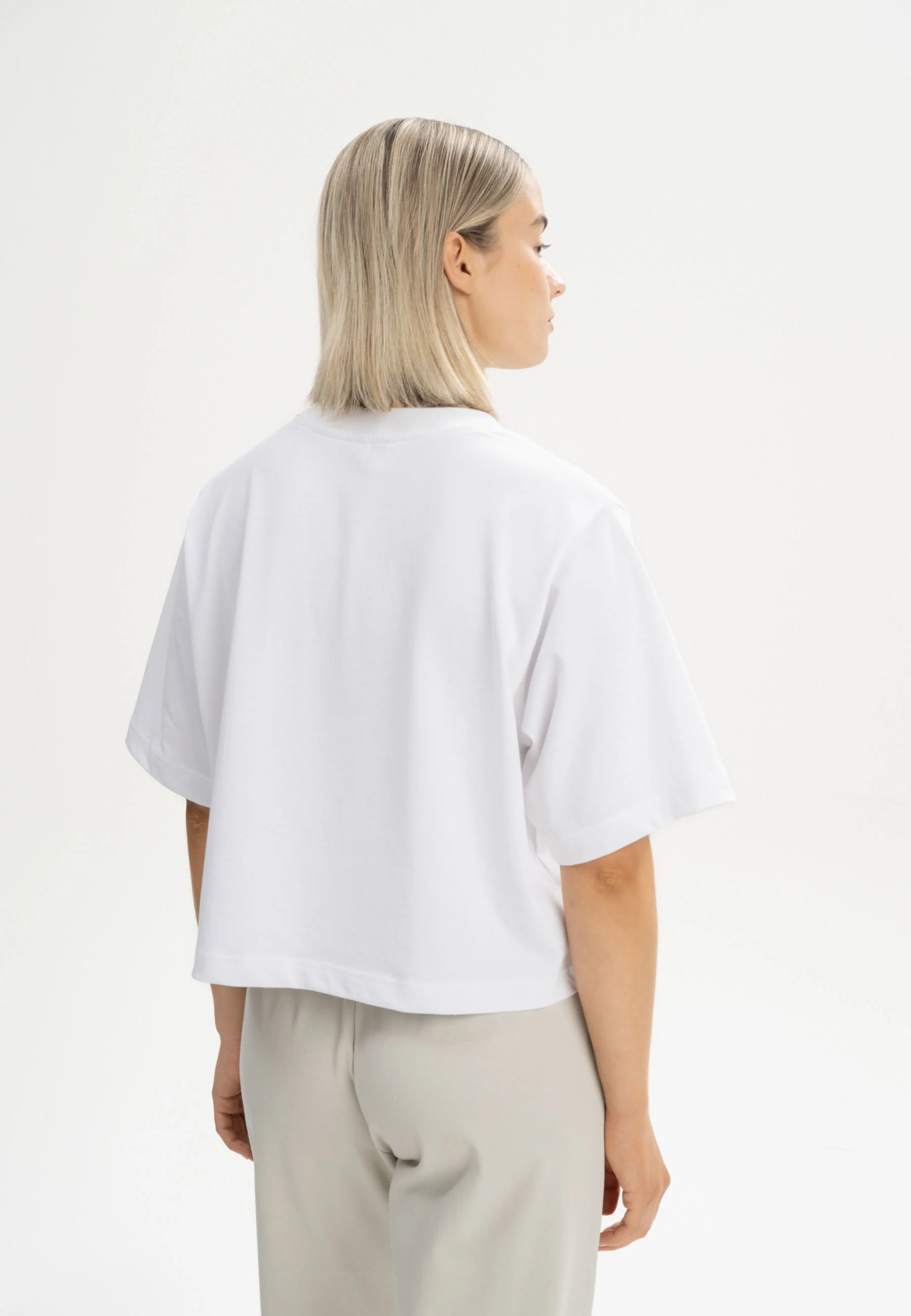 Cropped T-Shirt schwer Style JOSHNA - Image 2