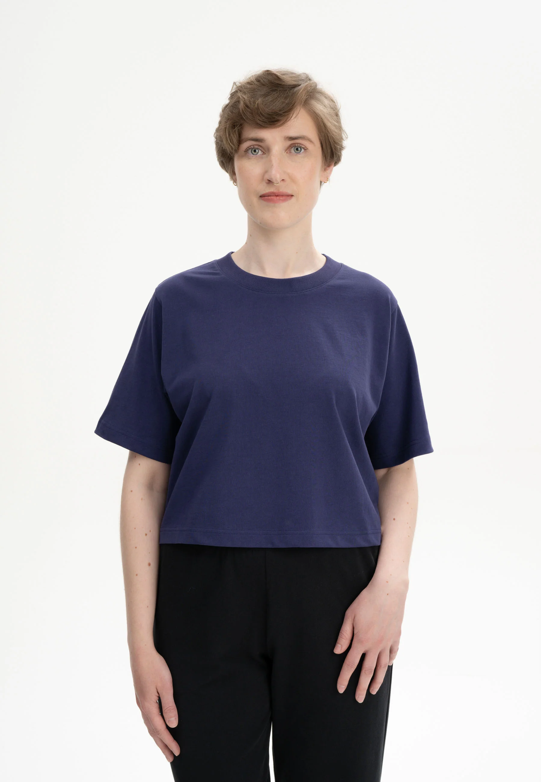 Cropped T-Shirt schwer Style JOSHNA - Image 25