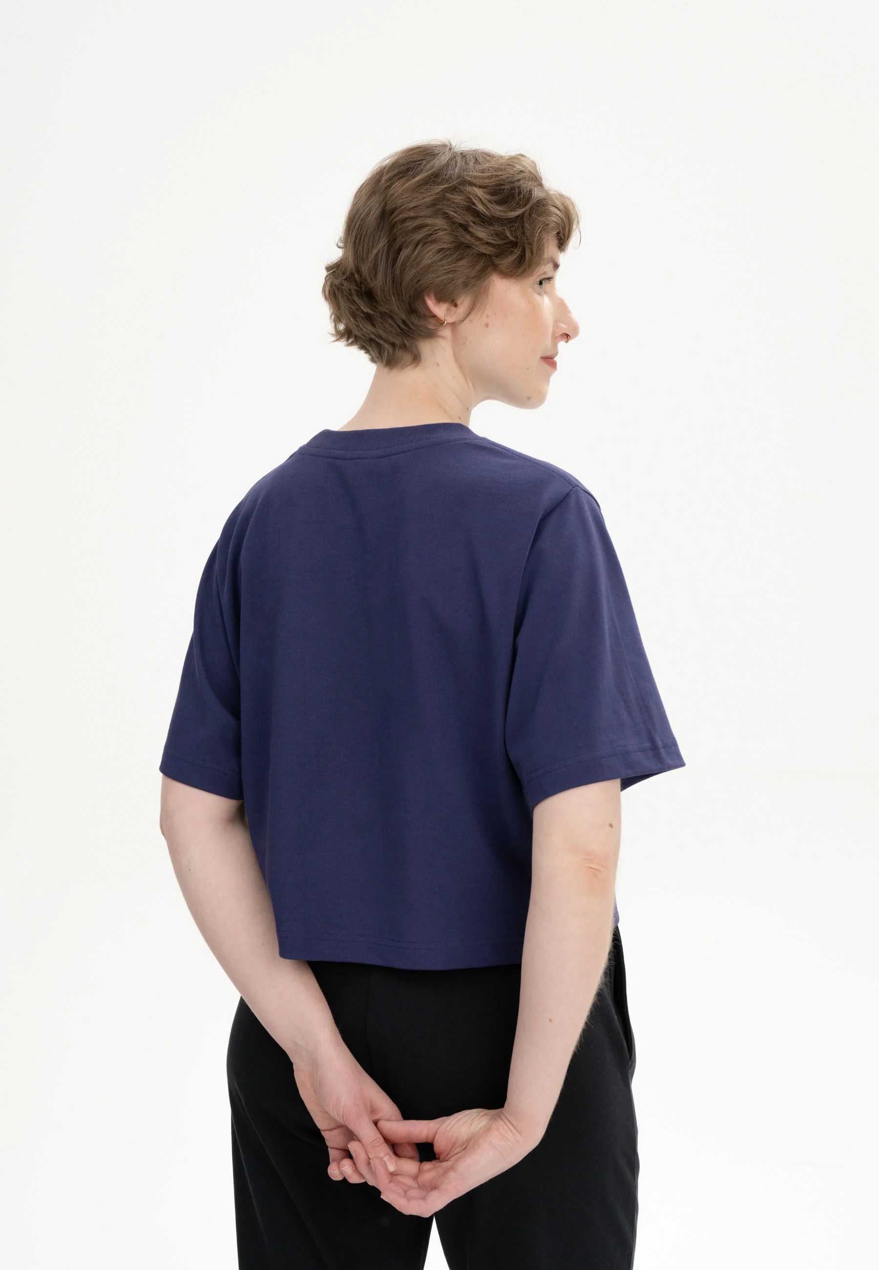 Cropped T-Shirt schwer Style JOSHNA - Image 26