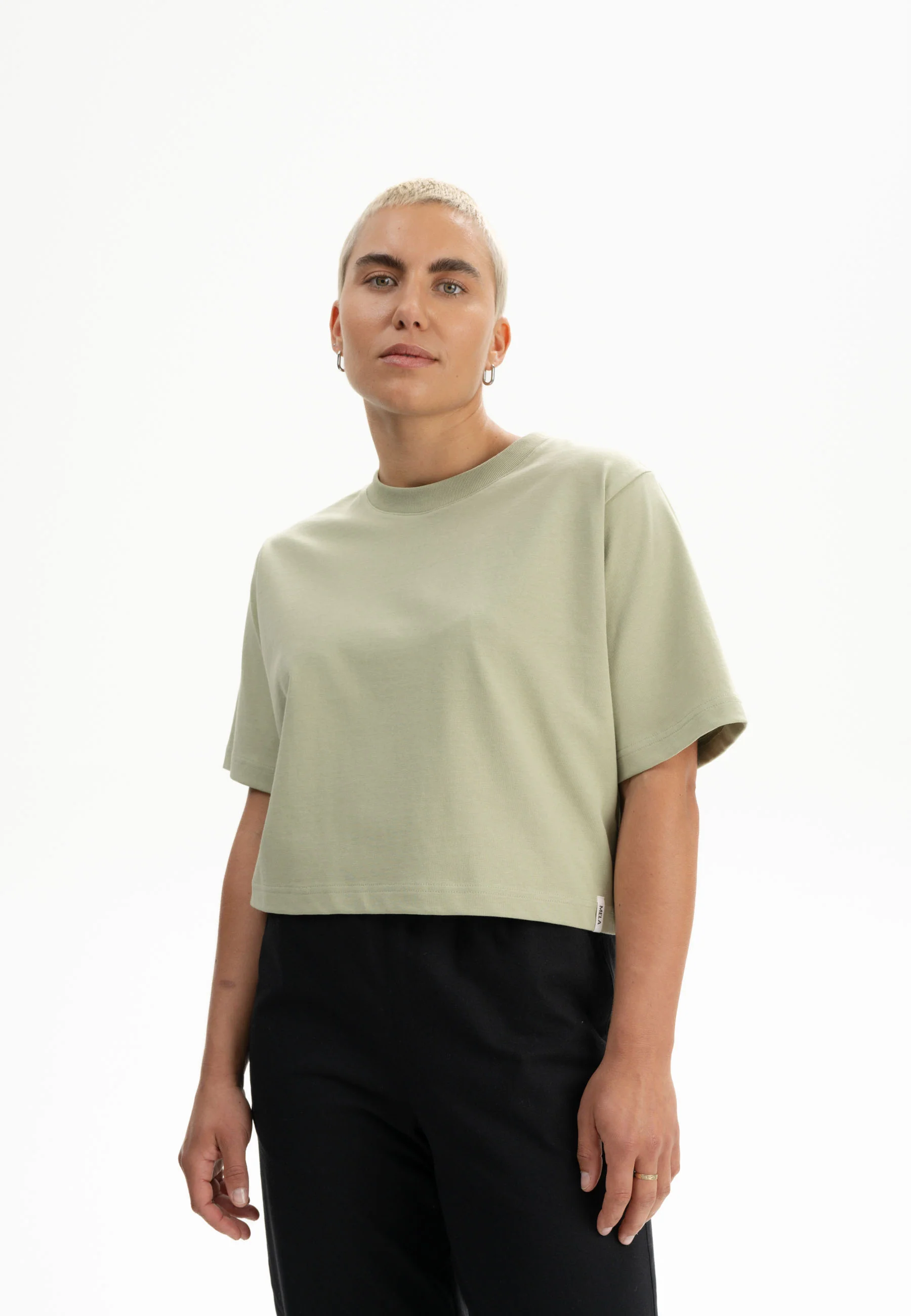 Cropped T-Shirt schwer Style JOSHNA - Image 6