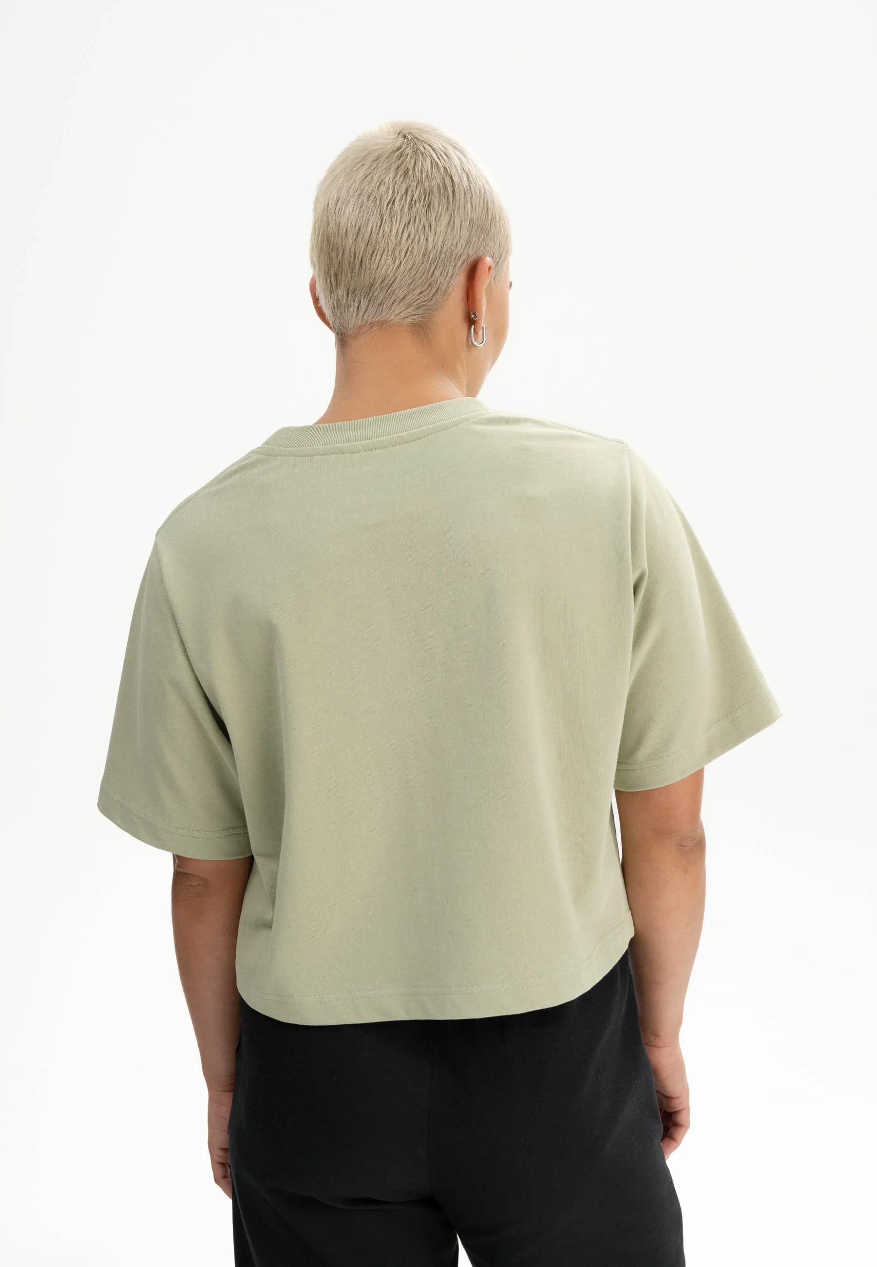 Cropped T-Shirt schwer Style JOSHNA - Image 7