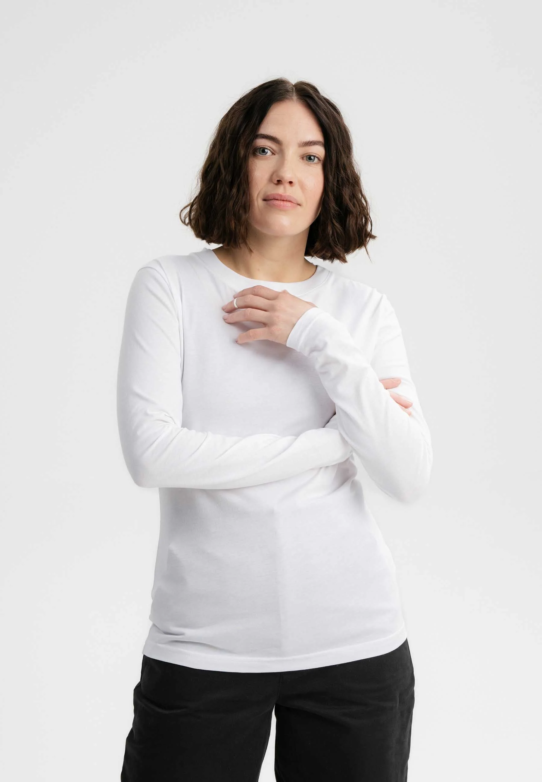 Basic Langarmshirt Style DHIVYA - Image 34