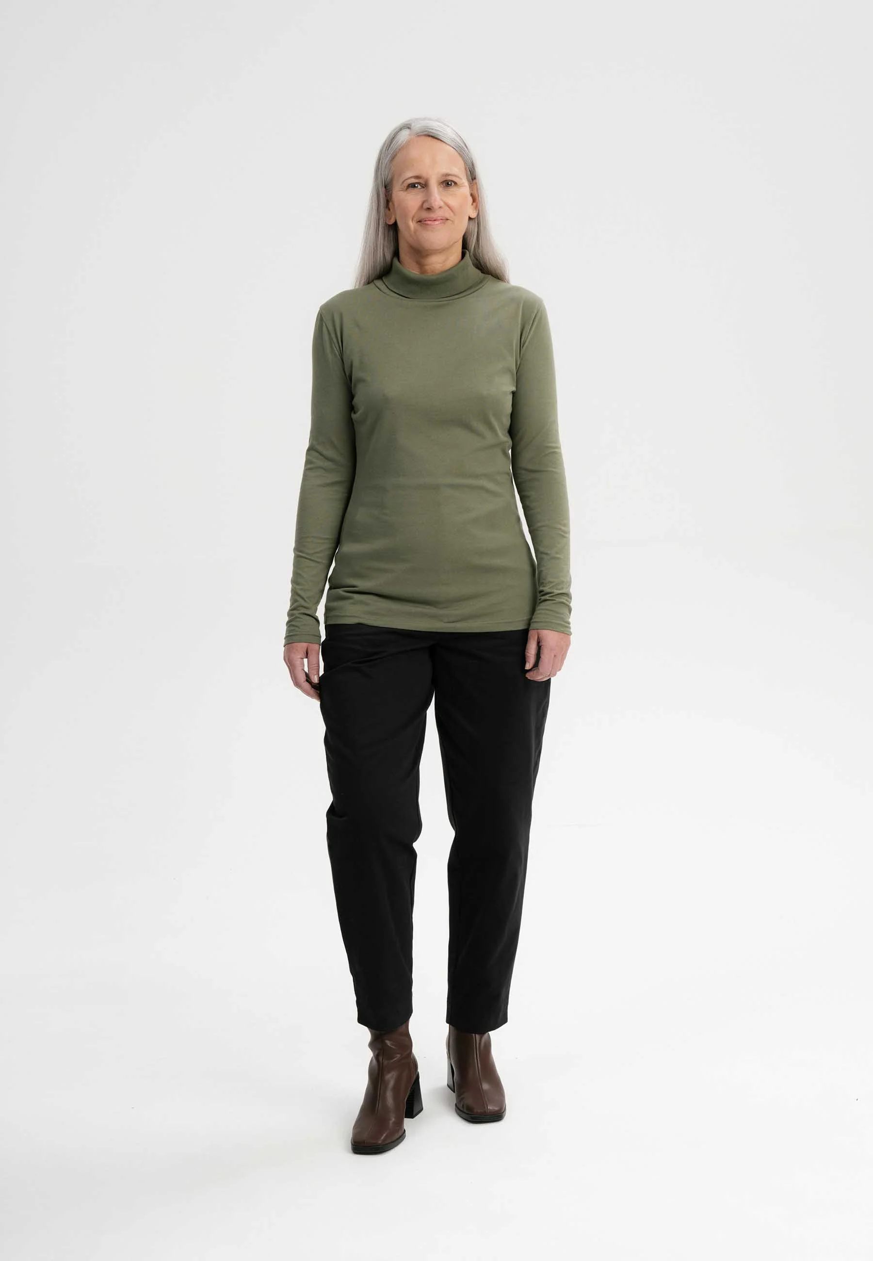 Turtleneck Shirt Style ANCHAL - Image 36