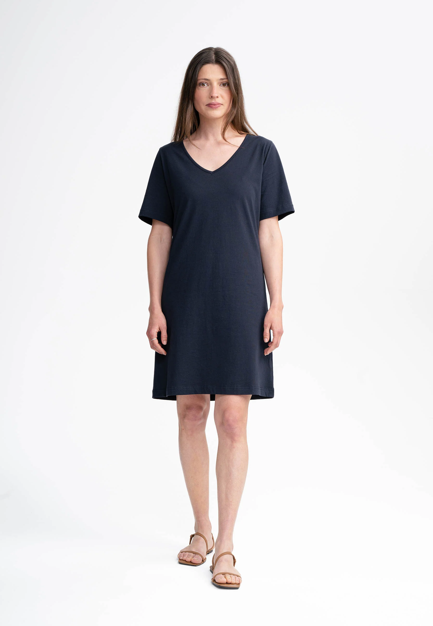 V-Neck Kleid Style JANITRA