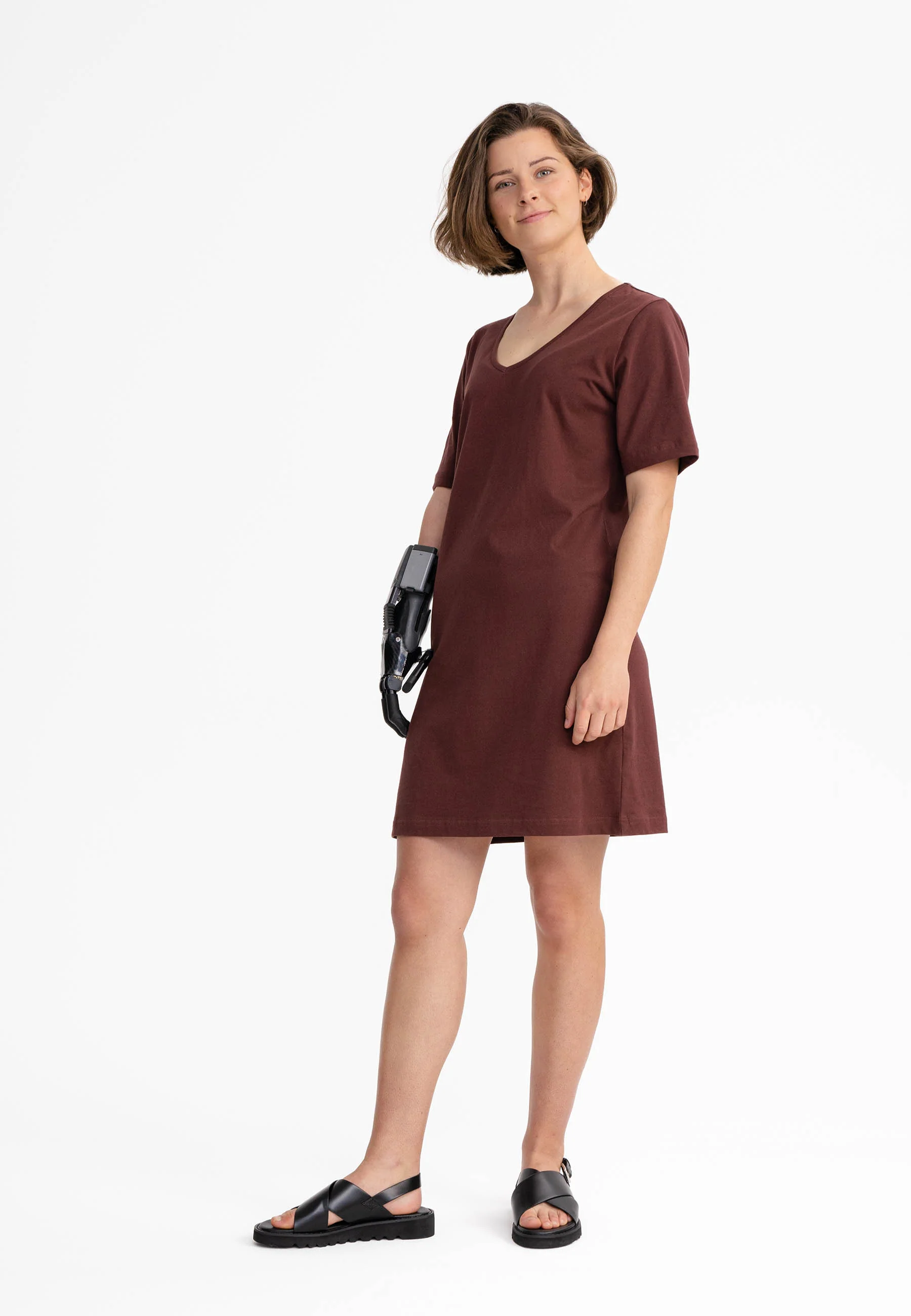 V-Neck Kleid Style JANITRA - Image 11