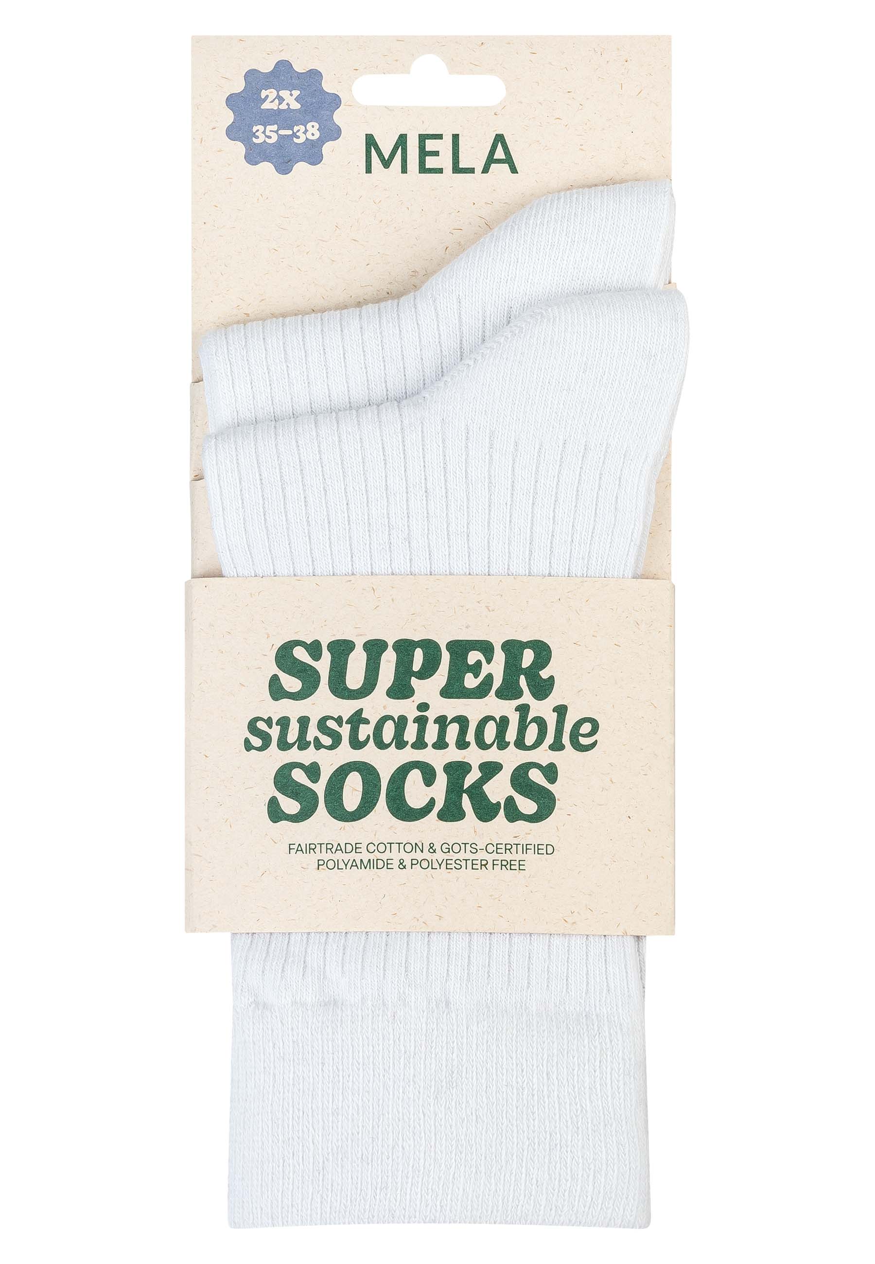 Gerippte Socken 2 Paare - Image 4