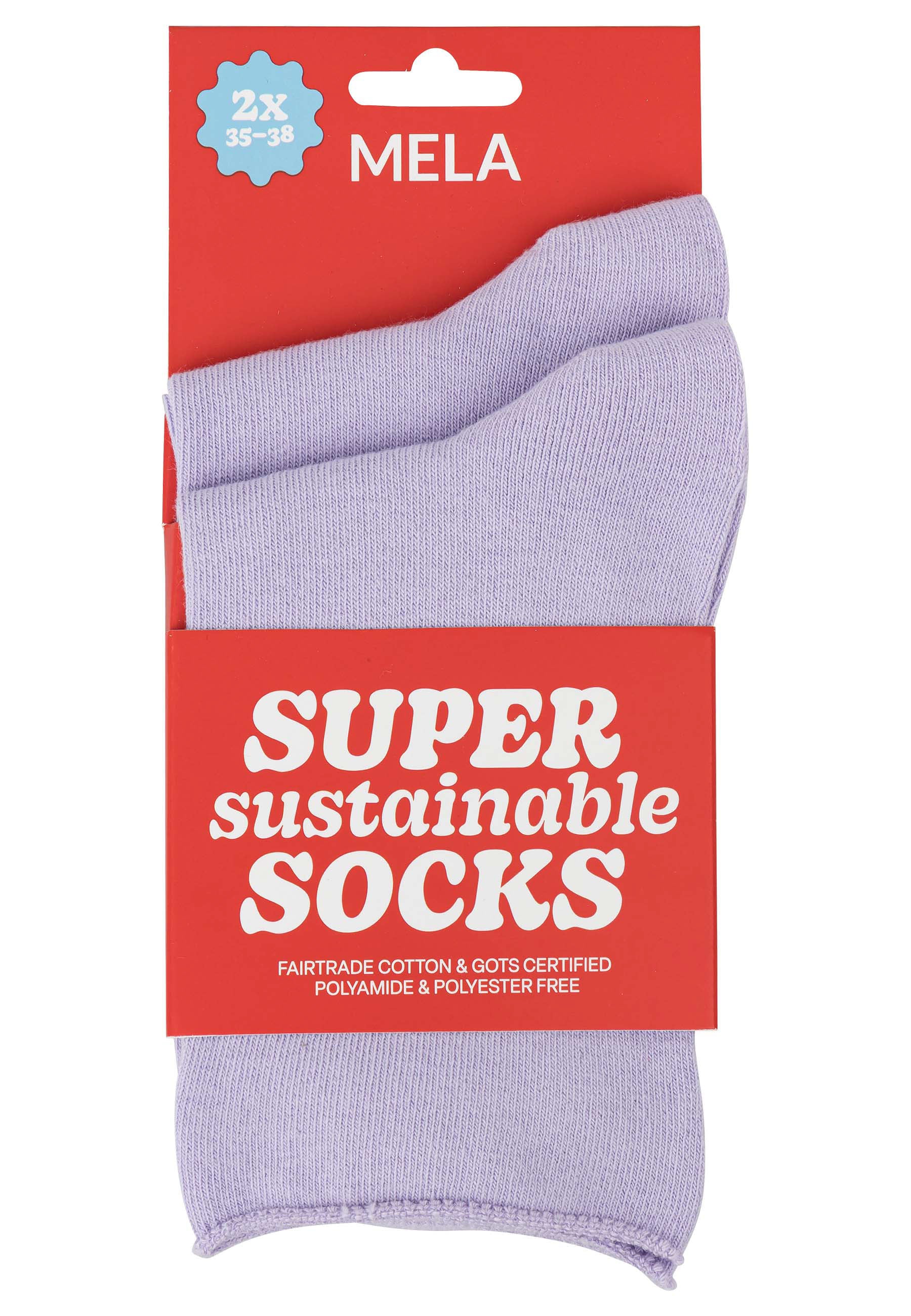 Rollsaum Socken 2 Paare - Image 6