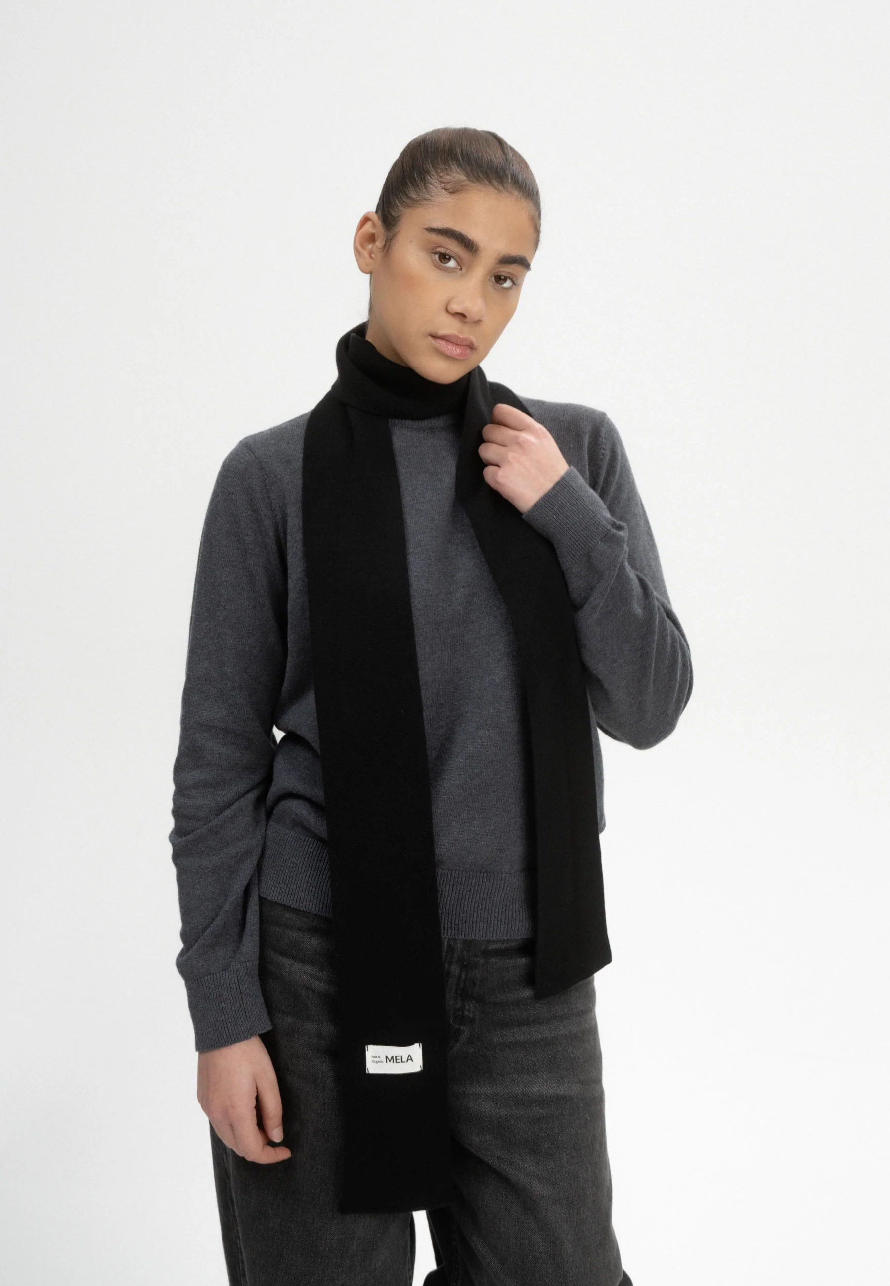 Schmaler Strickschal Style BANHI - Image 5