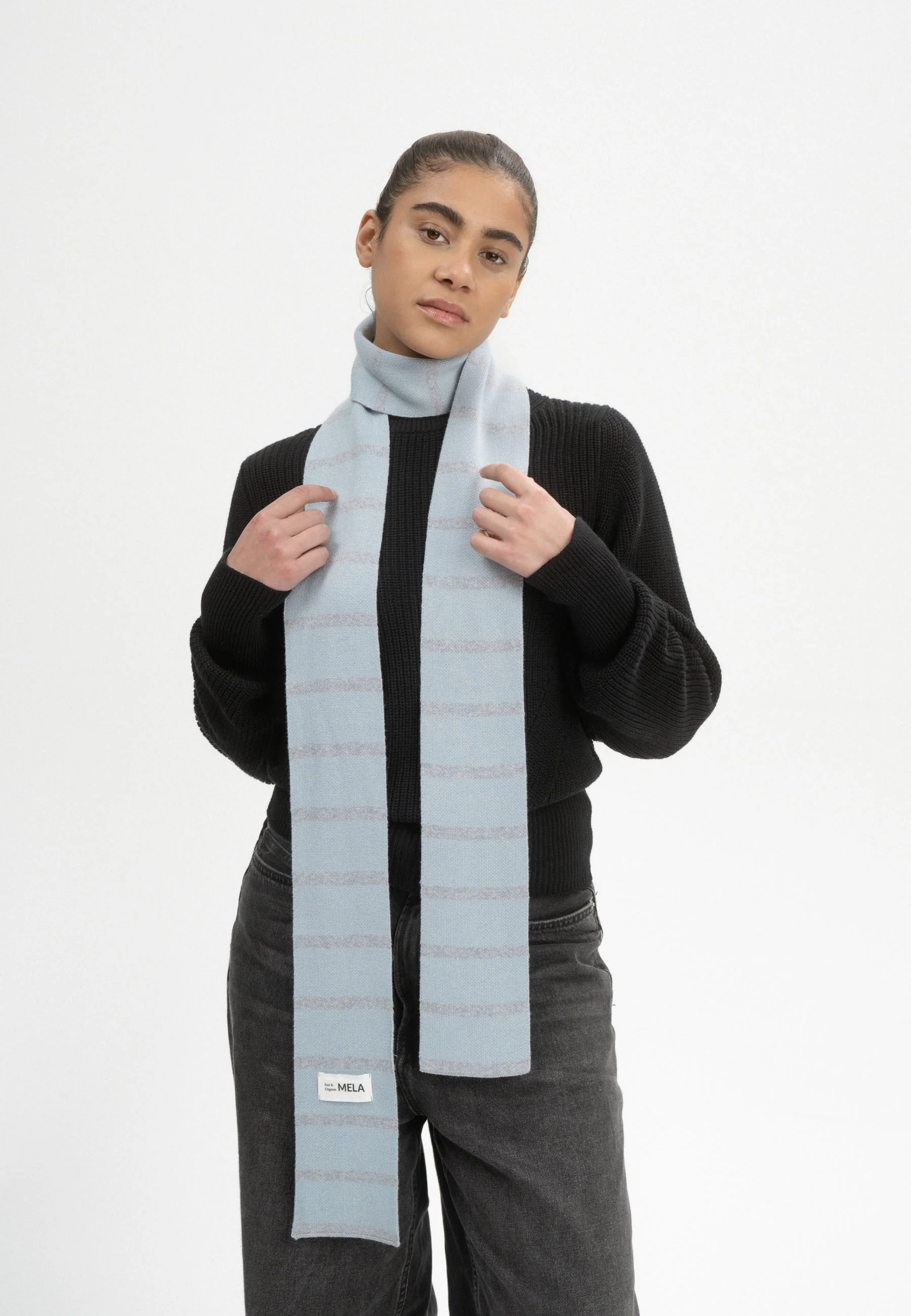 Schmaler Strickschal Style BANHI - Image 8