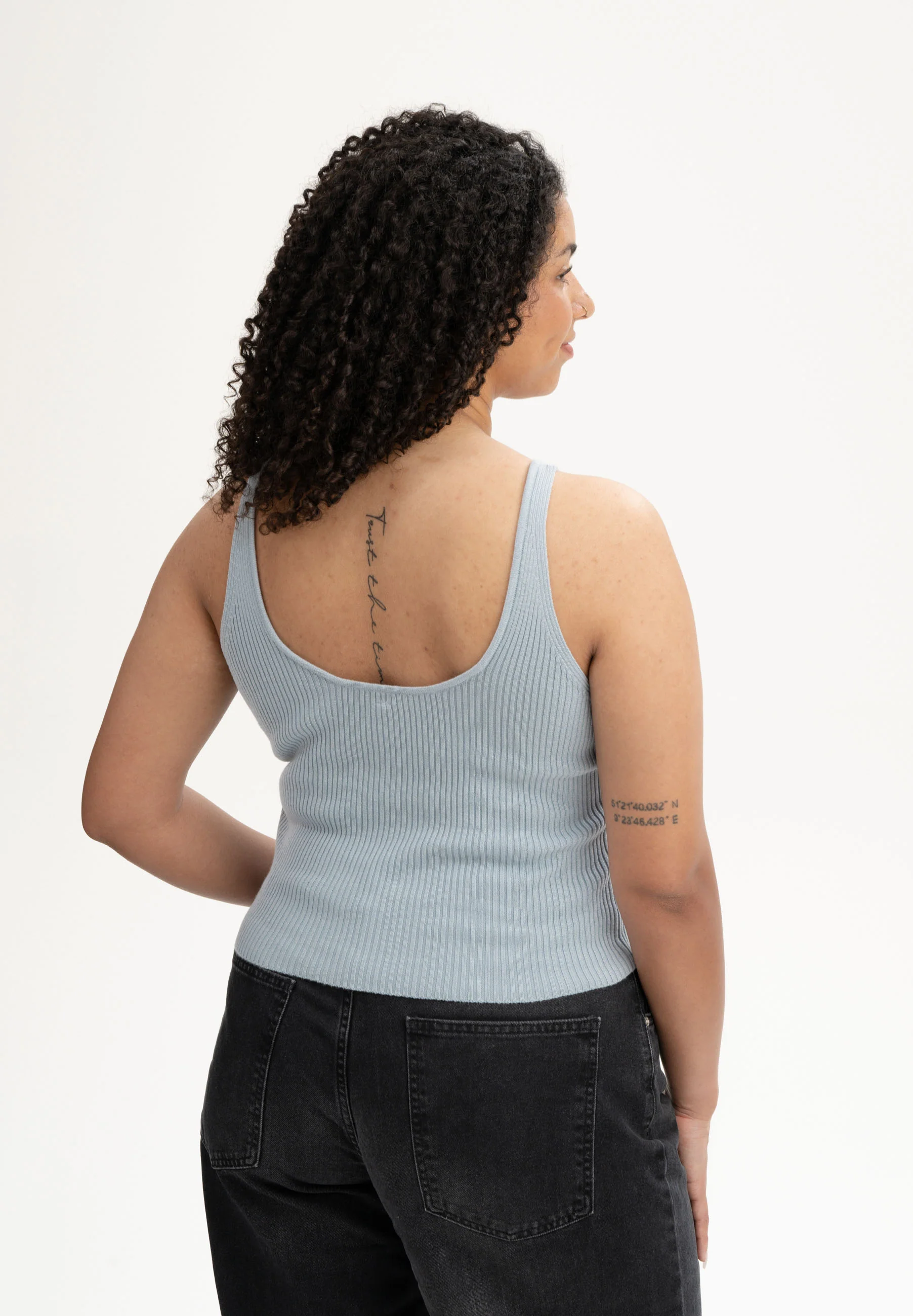 V-Neck Strick Top Style RHADA - Image 49